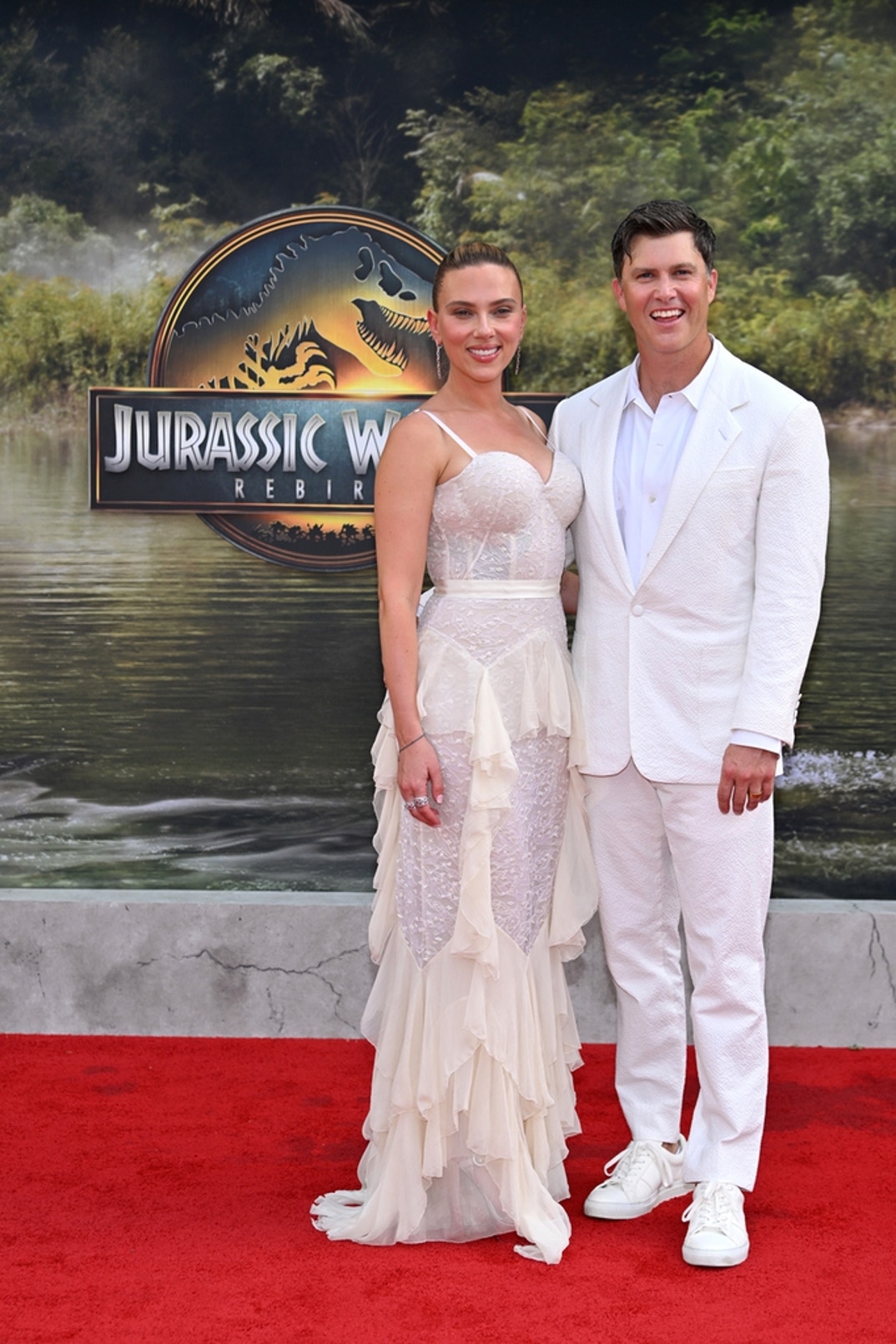 Scarlett Johansson and Colin Jost 2