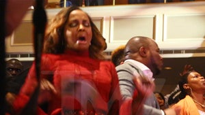 Phaedra Parks Catches The Holy Spirit in Church