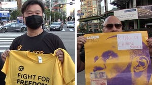 Hong Kong Protesters Targeted LeBron James Outside Lakers Game