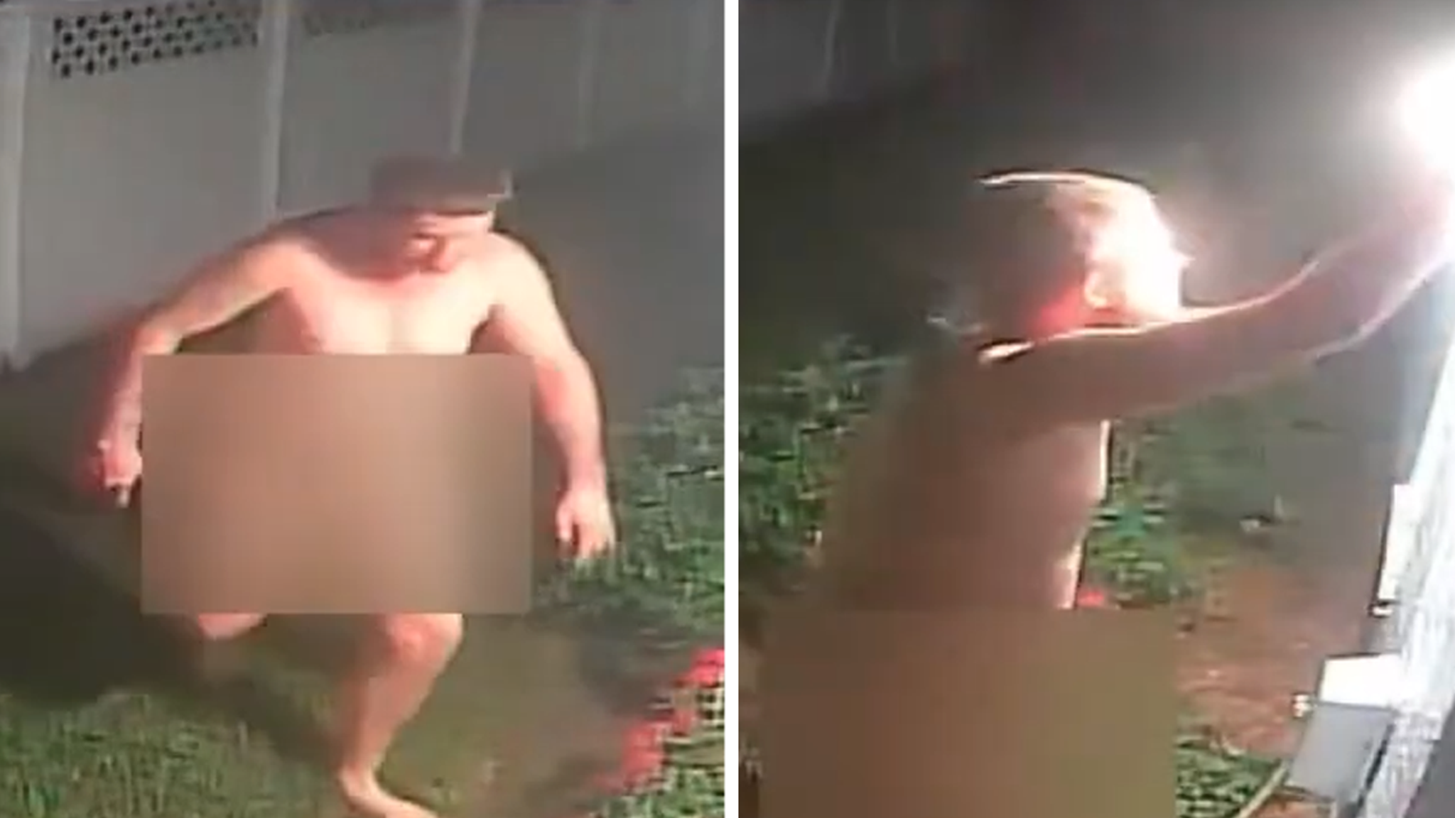 Florida Man Caught on Camera in Alleged Naked Neighborhood Burglary Spree