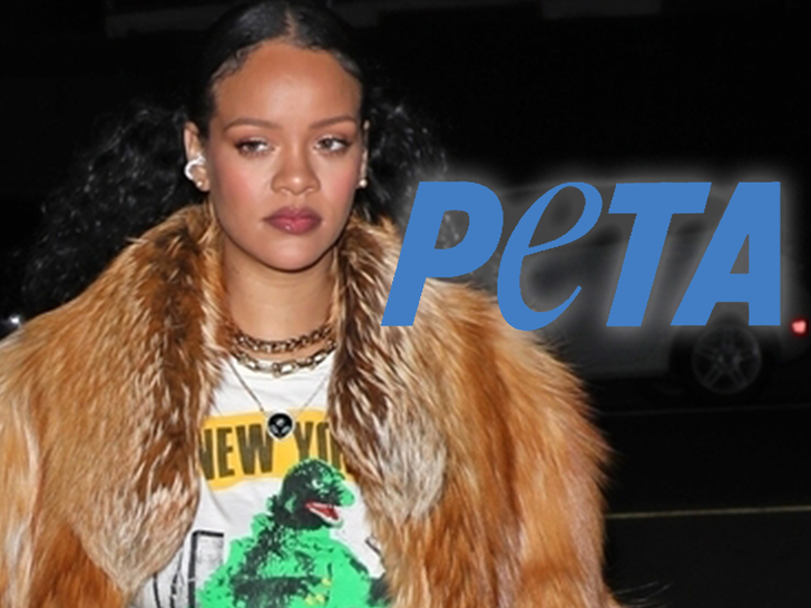 Rihanna Gifted Faux Fur Coat From PETA After Appearing To Wear Real Fur Coat