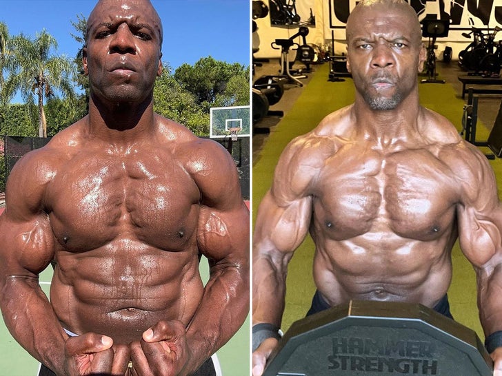 Terry Crews' Ripped Shots
