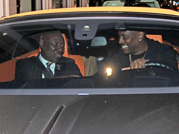 tyrese and ben crump go to catch together