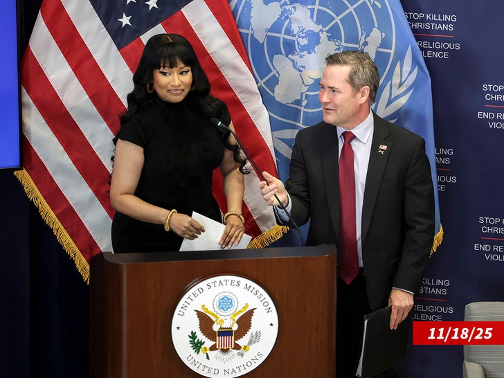 nicki minaj un speech sub getty swipe