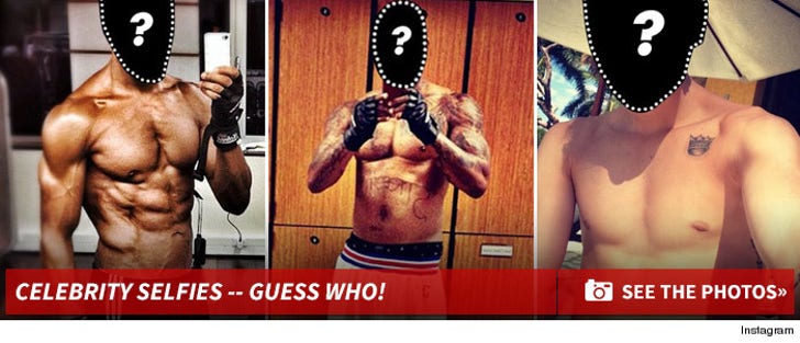 Sexy Celebrity #Selfies -- Guess Who