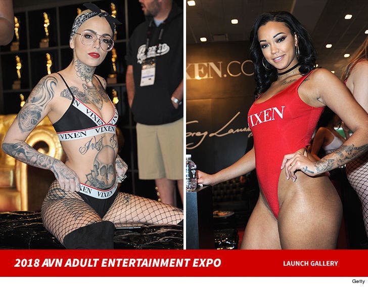 Porn Awards Adult - Porn Stars on Display at the 2018 AVN Adult Entertainment Expo in Vegas