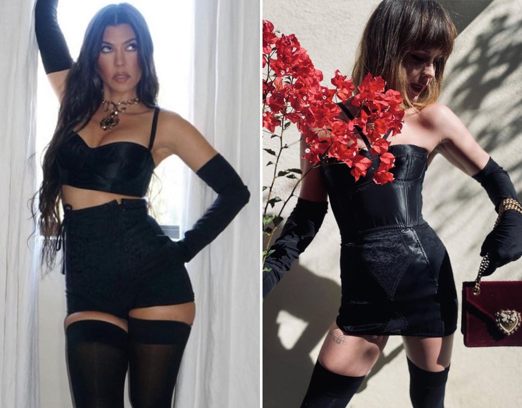 Kourtney Kardashin (41) vs. Christina Ricci (41) -- All Dressed Up Edition