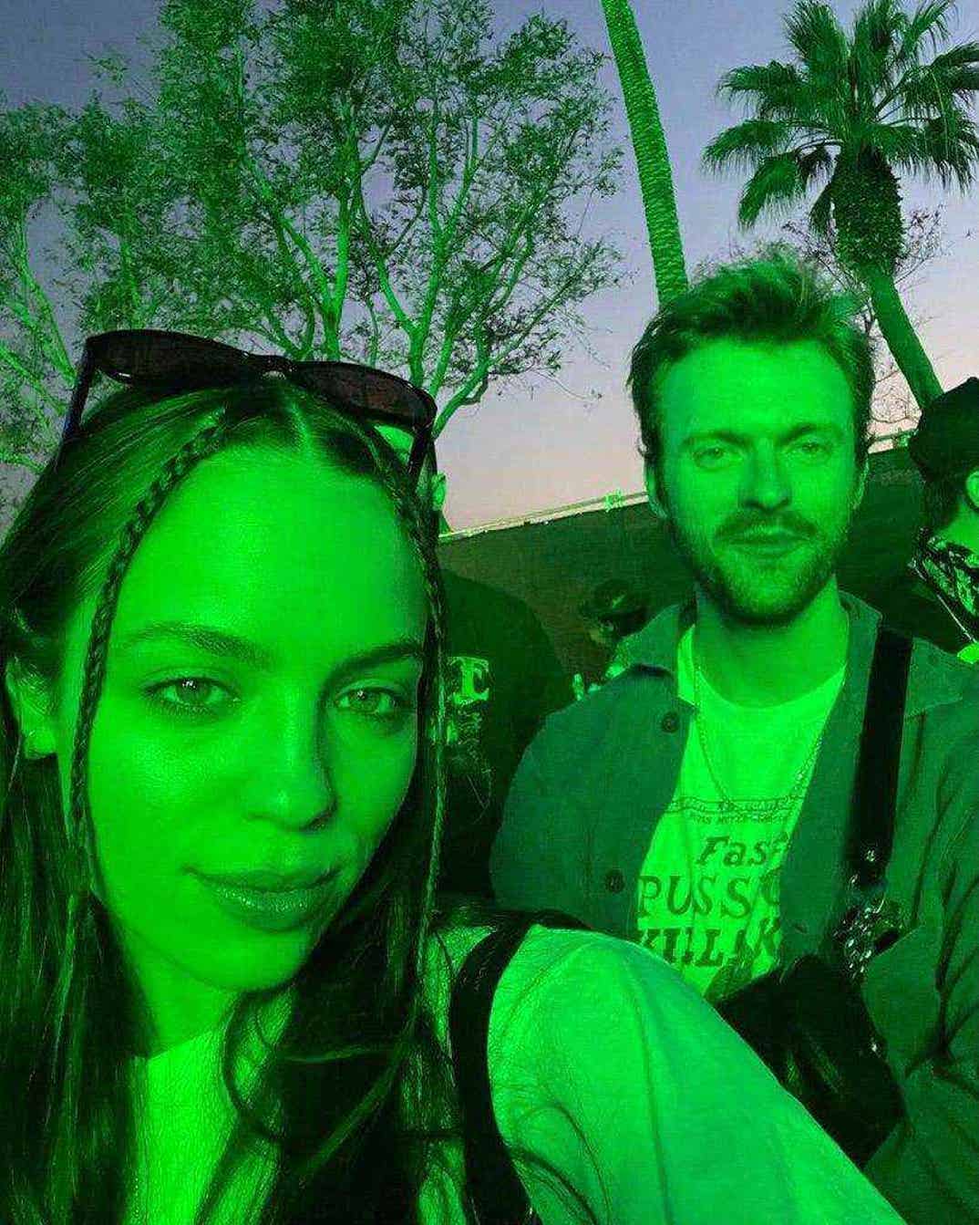 Claudia Sulewski and Finneas