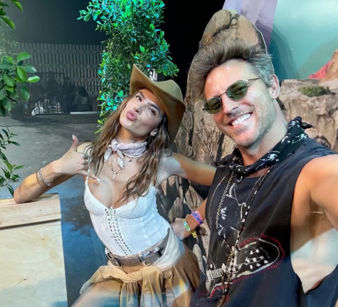 Alessandra Ambrosio and Buck Palmer