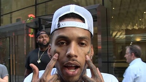 Kid Ink Makes Tattoo Bet With TMZ Photog: Clippers Better Beat the Heat!!