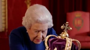 Queen Elizabeth Shocked at Heavy Crown as She Struggles to Hold it