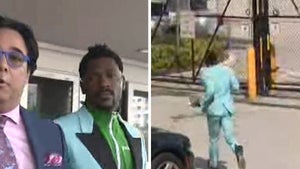Antonio Brown Literally Runs Out Of Jail After Heated Court Appearance