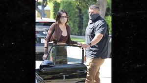 Kendall Jenner's Driving Around Town with Massive Bodyguard