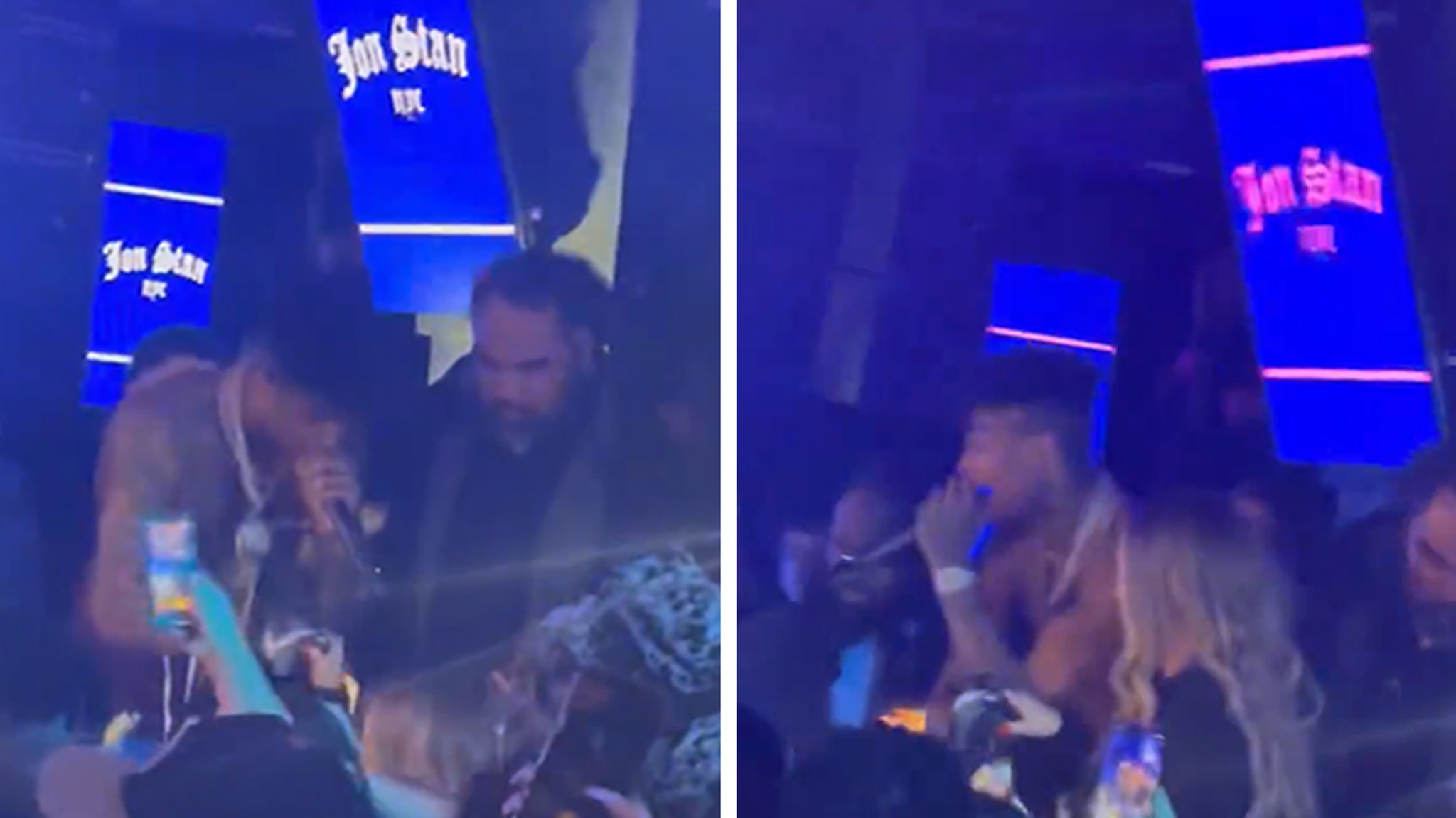 Blueface Throws Female Fan Off the Stage, Orders Jaidyn Alexis To Fight