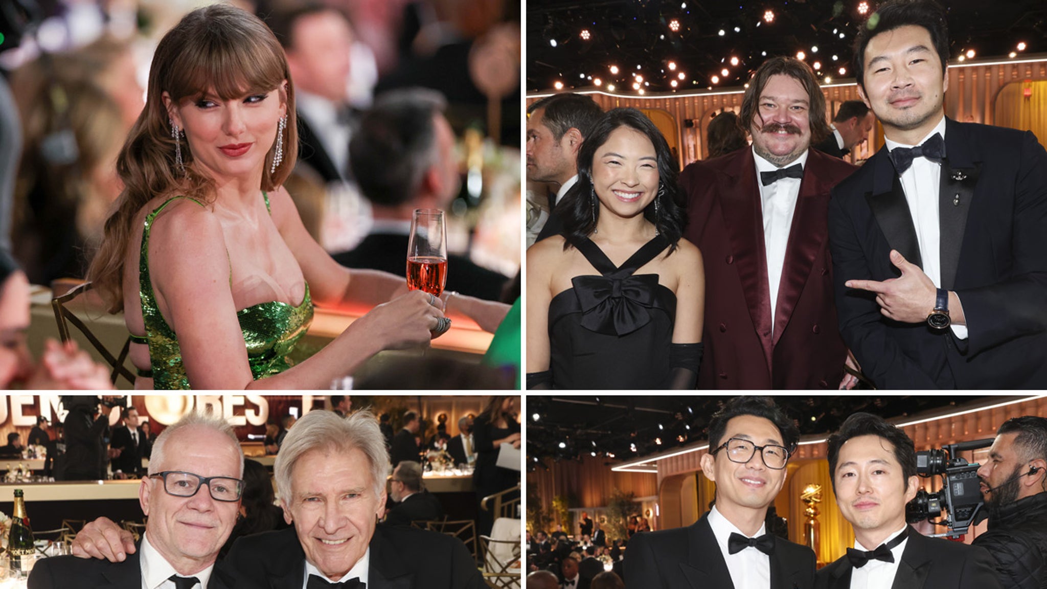 Golden Globes 2024 Was All Smiles & High Fashion Behind the Scenes
