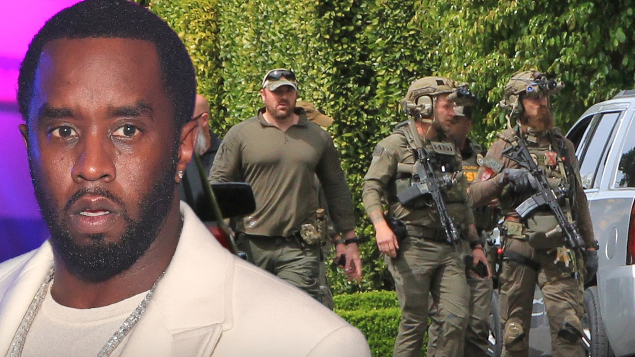 Diddy's L.A. Mansion Surveillance Video Disabled and Seized by Feds in Raid