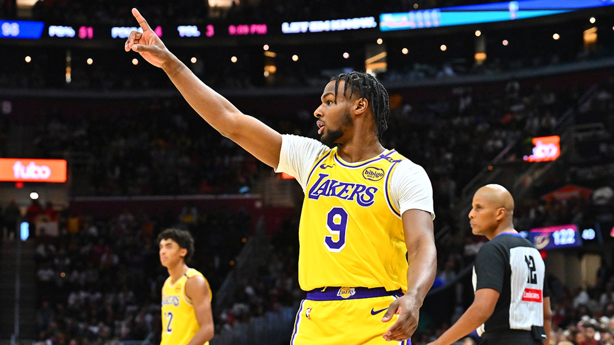 Bronny James Scores First NBA Points In Front Of Cavs Fans, Hometown Goes Nuts