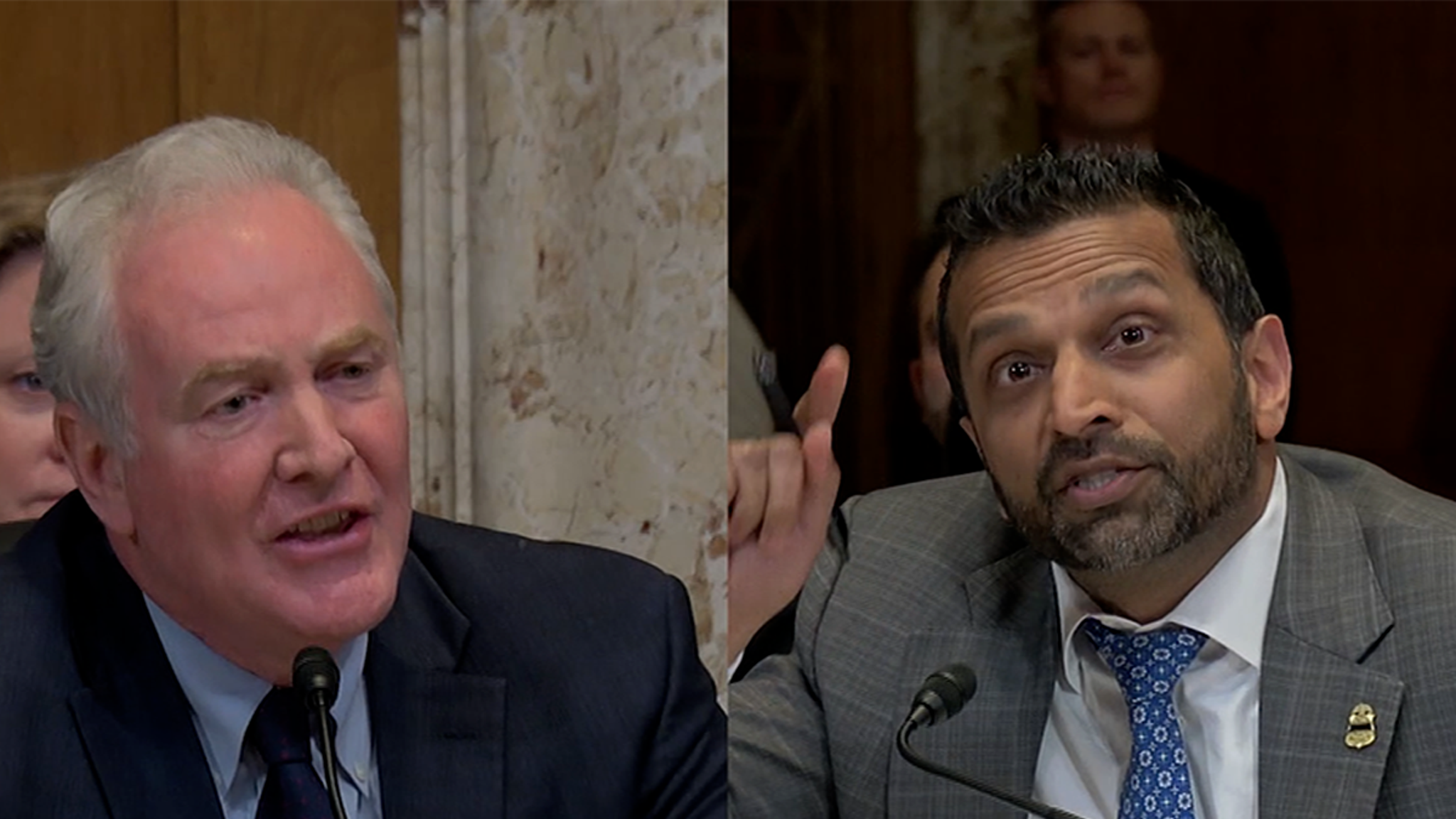 FBI-directeur Kash Patel hekelt senator vanwege het naar voren brengen van berichten over zijn drankgebruik