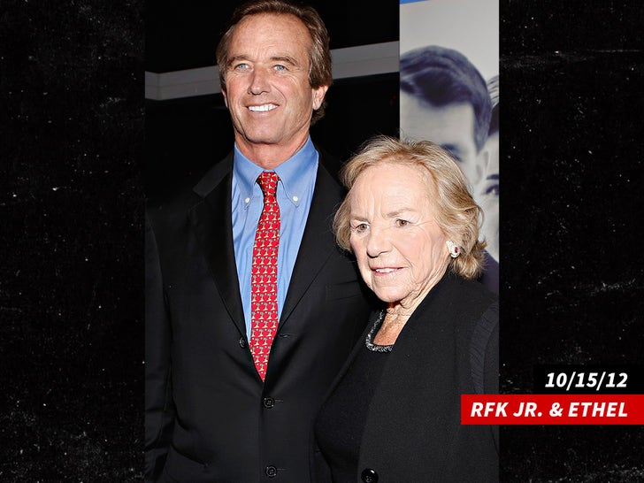 Ethel Kennedy RFK Jr.