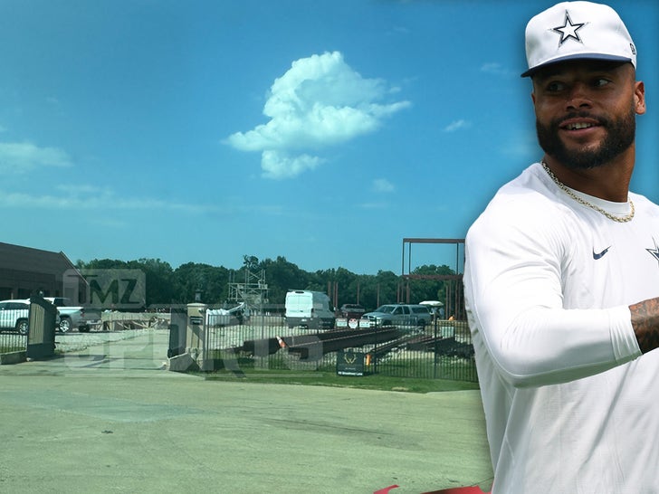 Dak Prescott's Mansion Construction In Texas