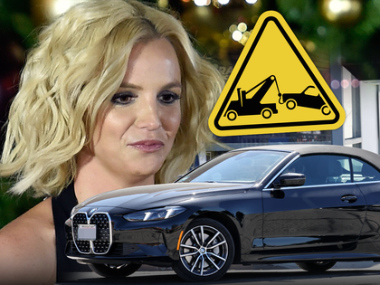 britney spears tow car backgrid getty
