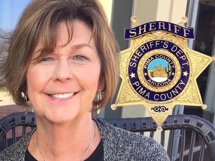 nancy guthrie with a pima sheriff logo