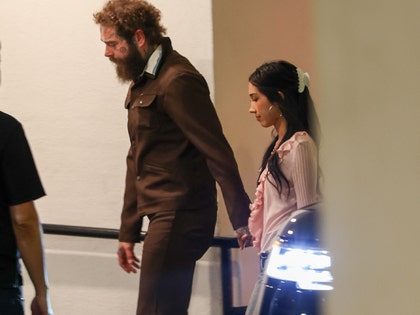 Post Malone and fiancée Christy Lee backgrid