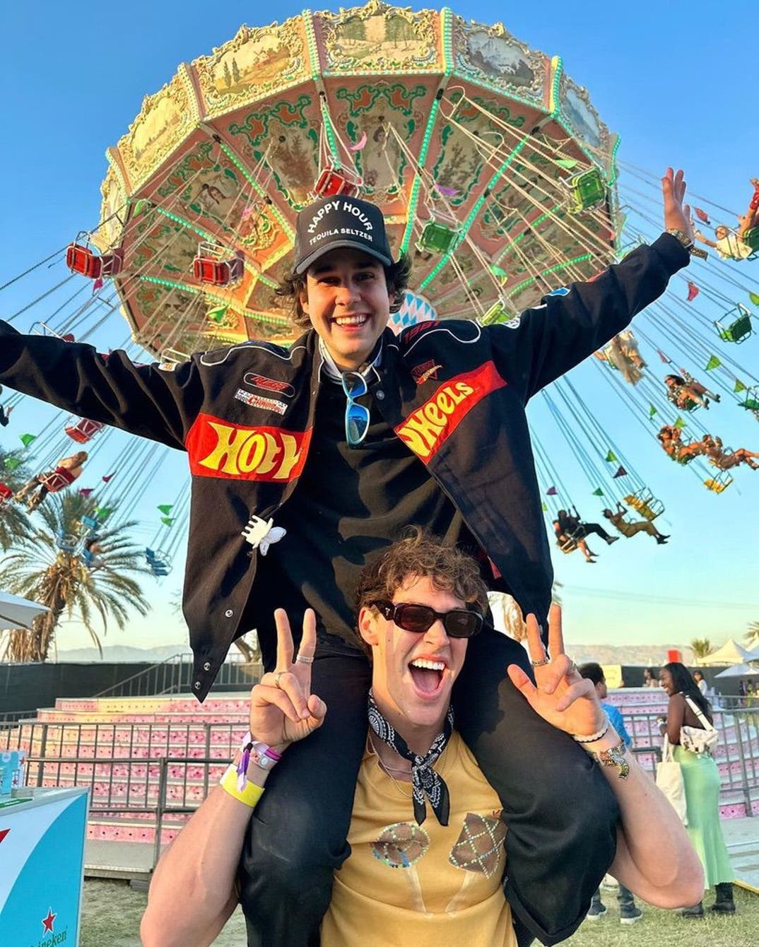 David Dobrik and Noah Beck