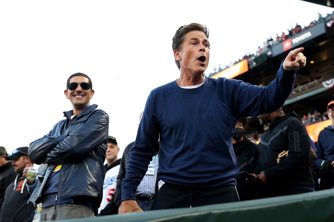 Rob Lowe Dodgers Fan 5