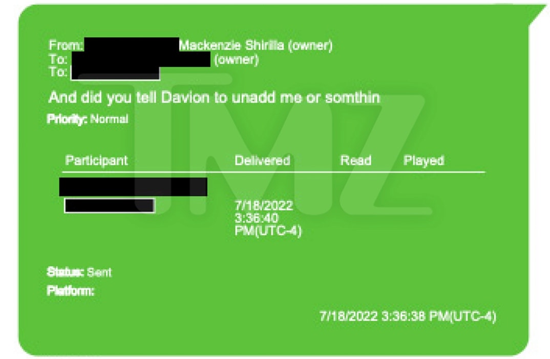 Inidivual Mazkenie Shirilla Accusing Dominic Russo 19