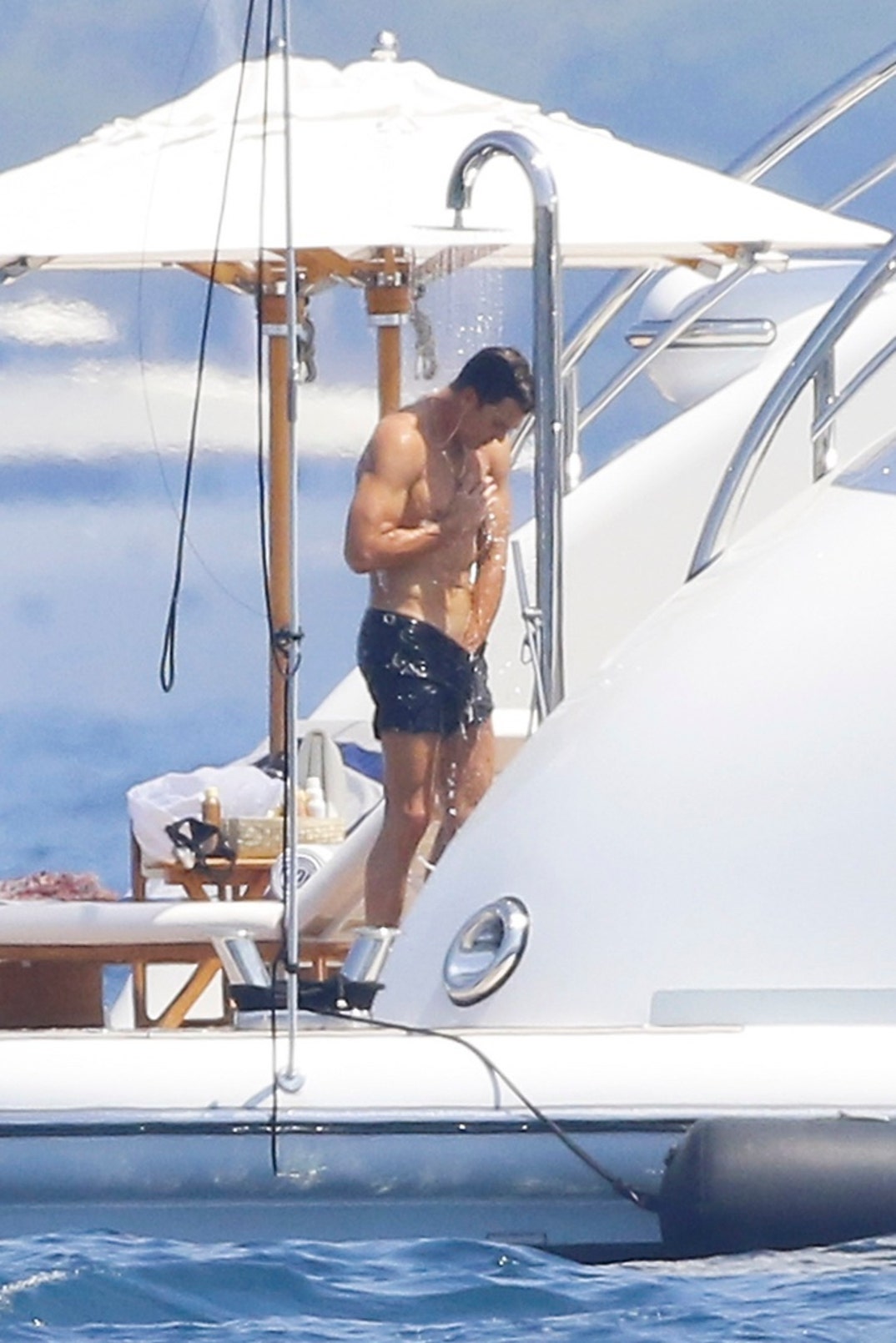 Tom Brady Mystery Women Snorkeling Yacht France 1