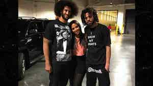 Colin Kaepernick Is Hangin' With J. Cole, Rocks 'I Know My Rights' Shirt