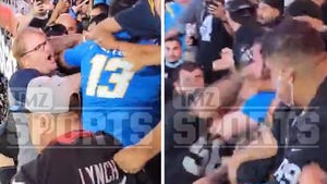 Keenan Allen Fan Eats Punches In Another Fight At Chargers' 'MNF' Game