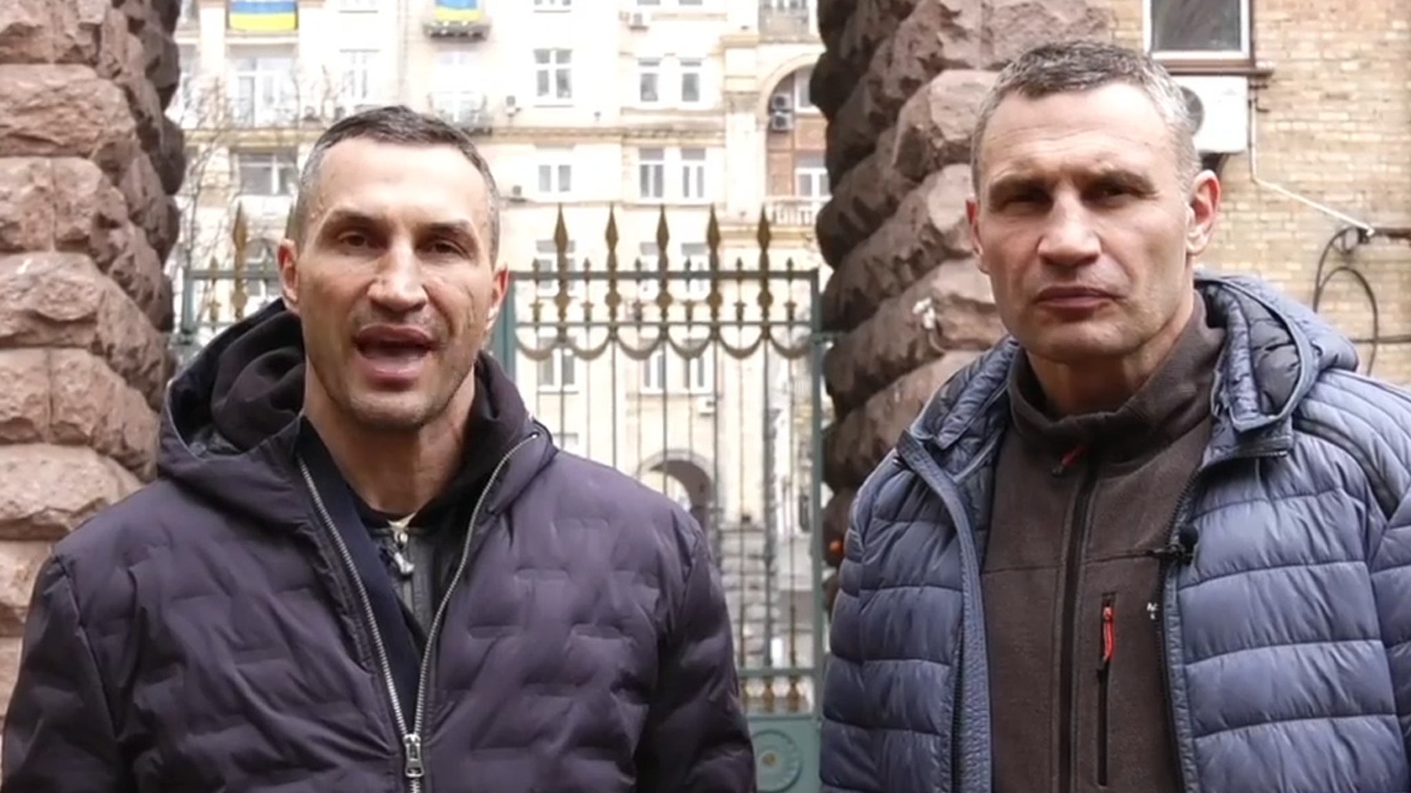Wladimir and Vitali Klitschko Vow To Protect Ukraine From Vladimir Putin