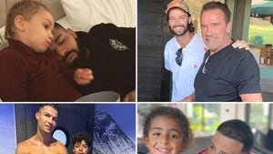 National Sons Day, Celebrity Dads All Smiles With Their Mini-Me's