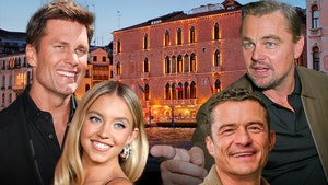 tom brady leonardo dicaprio orlando bloom sydney sweeney gritti palace getty 1