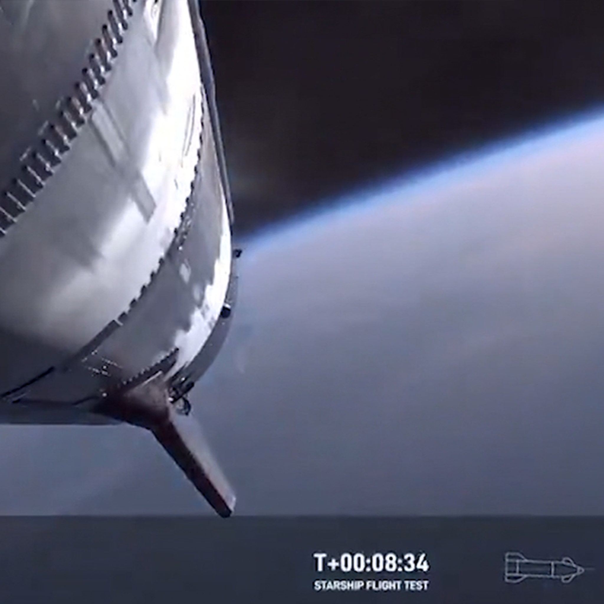 SpaceX's Starship Explodes During Flight, Debris Rains Down on