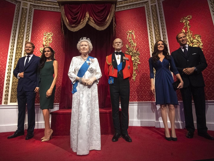 Madame Tussauds moves Harry's and Meghan's figures away from royal family's