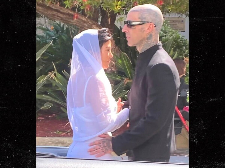 Kourtney Kardashian & Travis Barker Married (For Real) in Santa Barbara.jpg