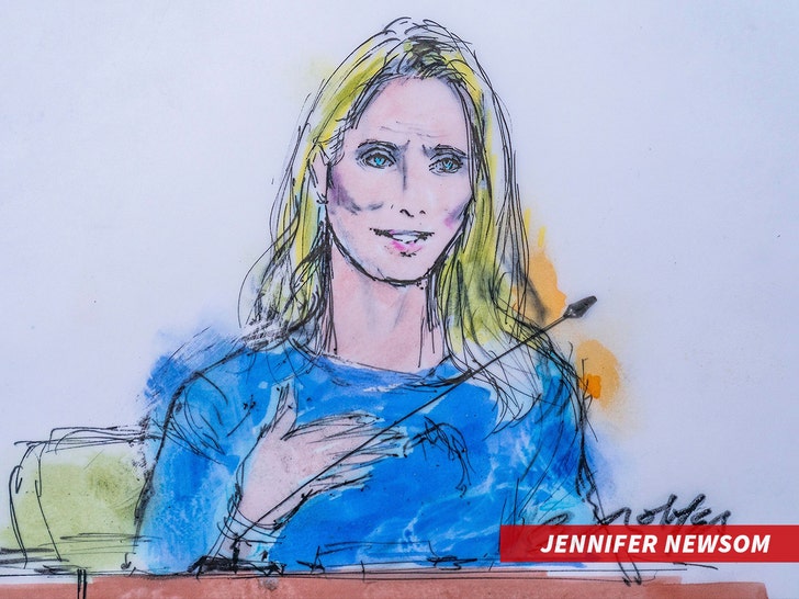 Jennifer Newsom in court