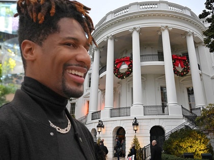 jon batiste at the white house