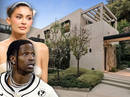 Kylie Jenner And Travis Scott With Their Beverly Hills Home