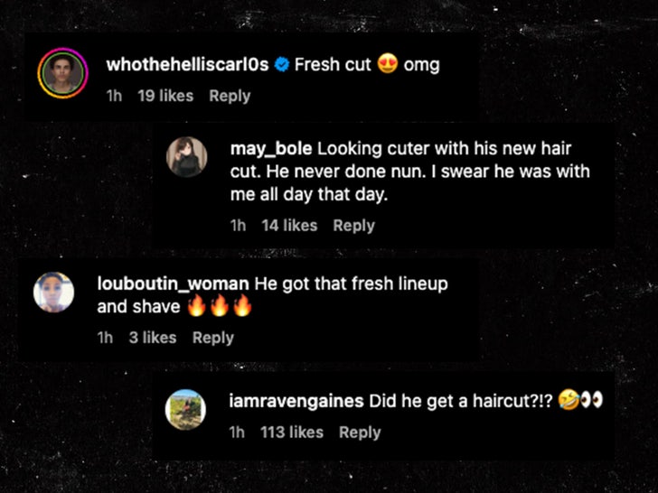 luigi mangione haircut reactions sub instagram