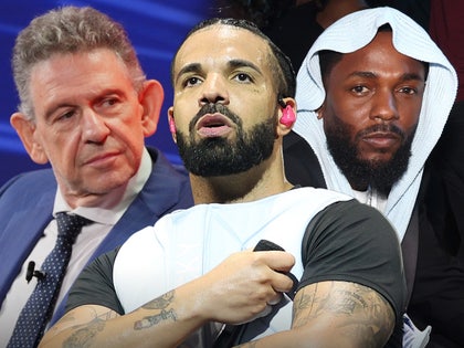 Lucian Grainge, Drake, Kendric lamar main getty