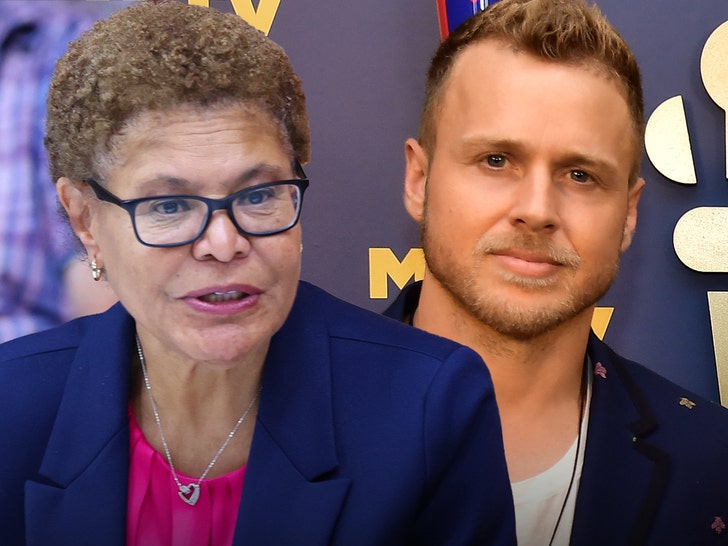 karen bass Spencer Pratt getty 1