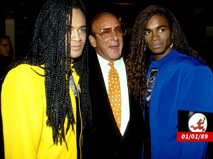 clive davis and fab morvan getty
