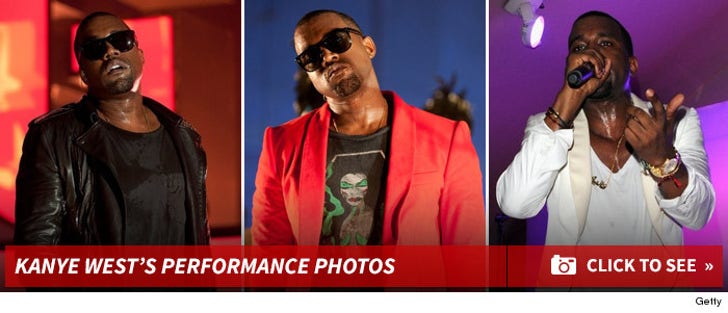 Kanye West -- Live Performance Photos