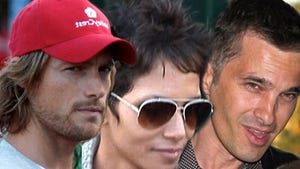 Halle Berry, Gabriel Aubry, and Olivier Martinez -- Peace Settlement Announced