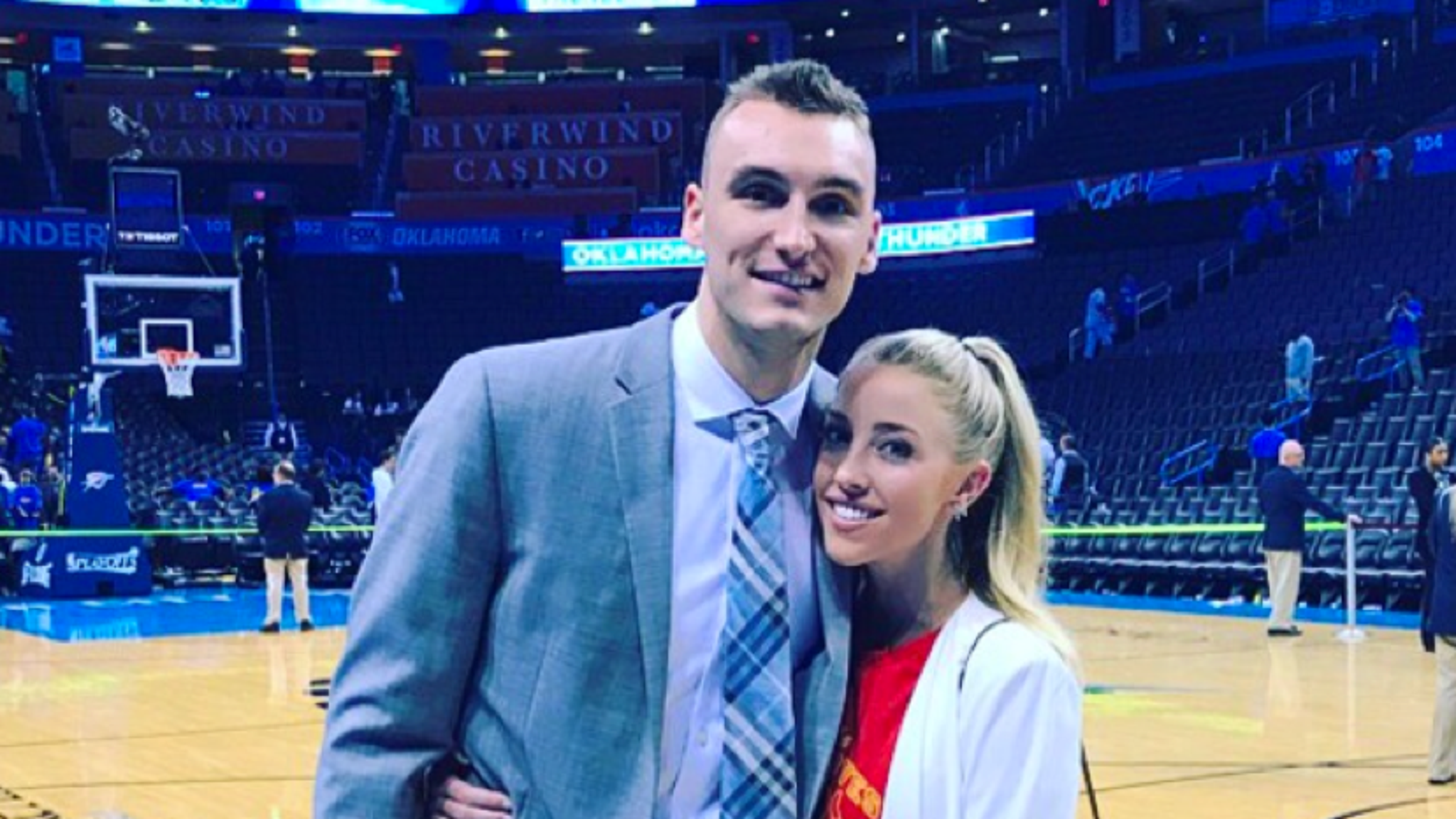 Sam Dekker and Olivia Harlan Together Photos