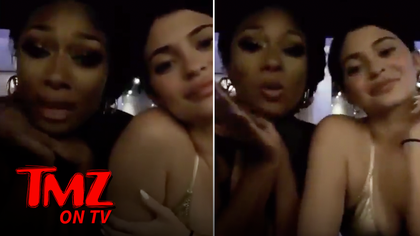 Kylie was hanging out with Megen, who happens to be BFFs with Kylie's former BFF Jordyn Woods.